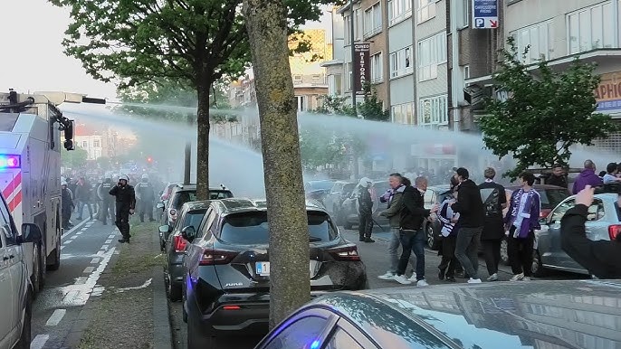 Rellen in Molenbeek bij bekerfinale